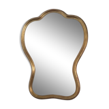 Golden mirror  50x70cm