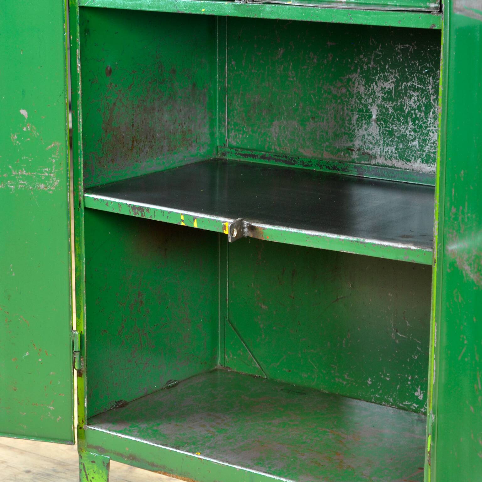 Industrial Iron Cabinet, 1960s