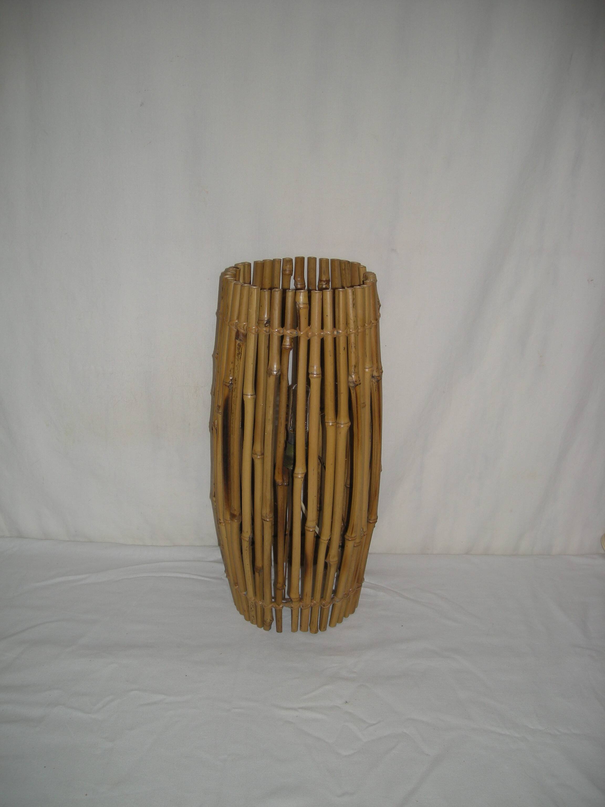 Bamboo lamp from the 50s - 60s