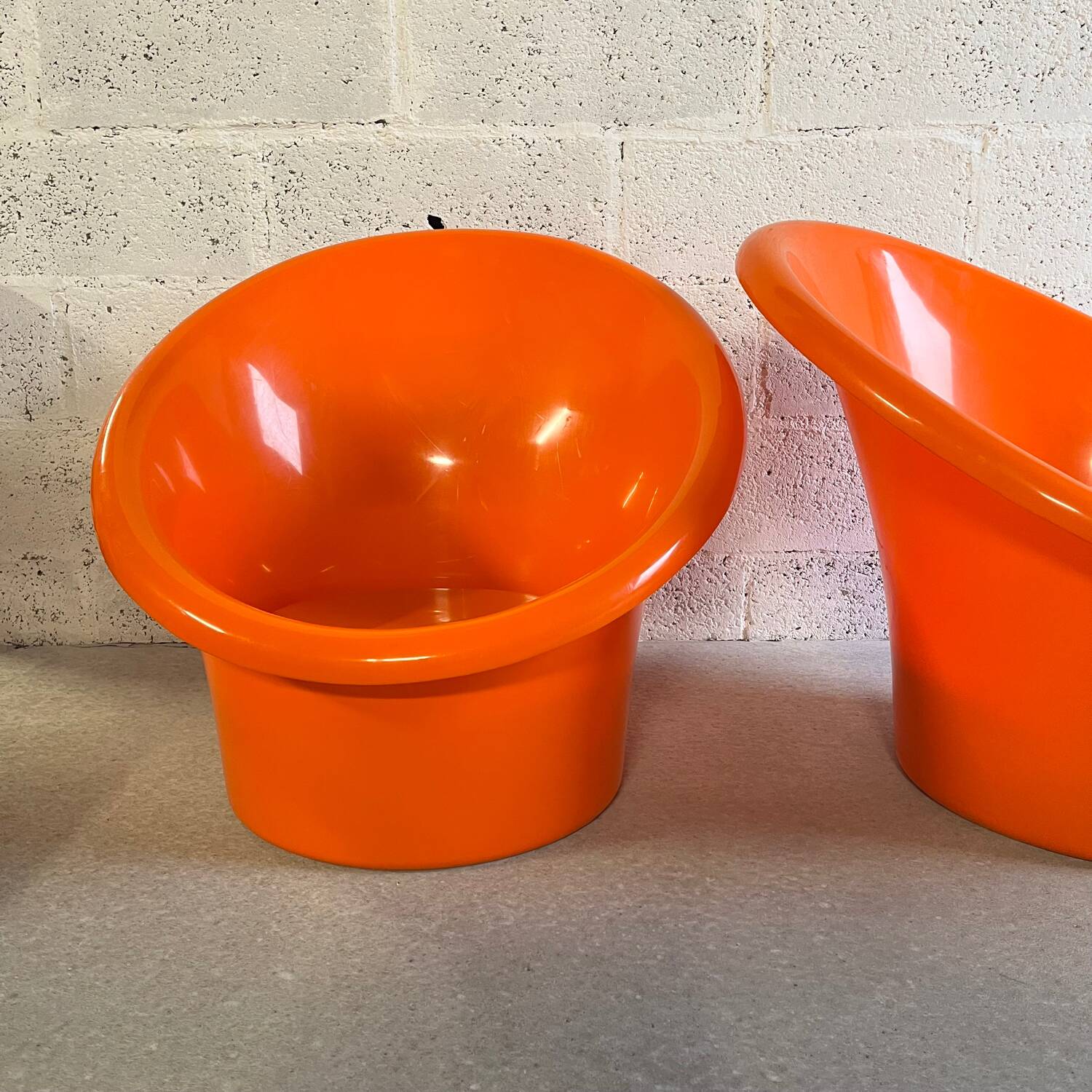 Pair of SKOPA armchairs by Ole Gjerløv-Knudsen & Torben Lind for IKEA 1970