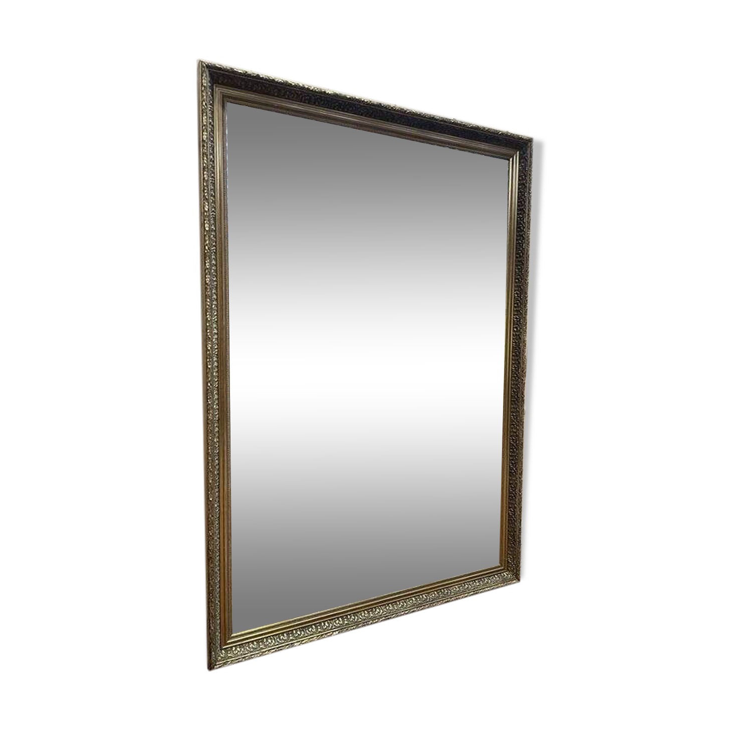 Miroir en bois doré de style Empire