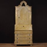 Venetian lacquered and painted trumeau