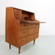 Mid- Century modern teak secretary- cabinet, 1960 Denmark