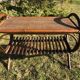 Vintage rattan coffee table
