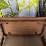 Serving trolley or mobile oak maid, mid-20th century