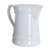 Water pitcher, white porcelain, 1960s vintage German