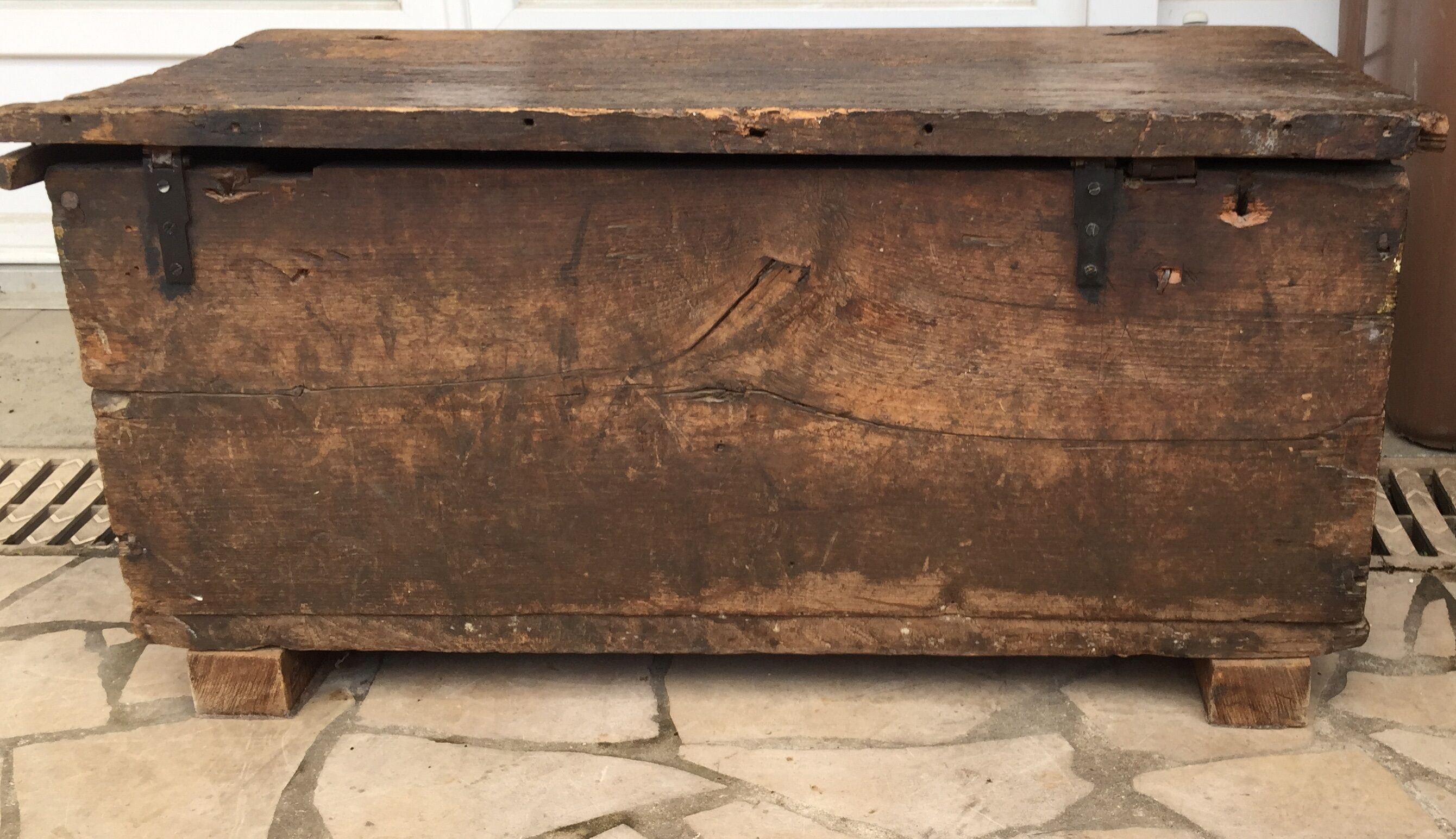 Old wooden chest