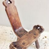 Brutalist low chairs