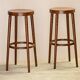 Five 1980s bar stools