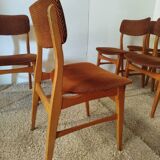 8 Svandinavian style chairs