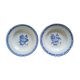 Set of two hollow plates Sarreguemines Canebiere vintage