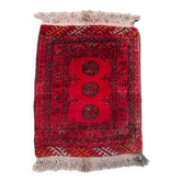 Petit tapis turc vintage 50x70 cm, coureur court, tribal, mini tapis 2548