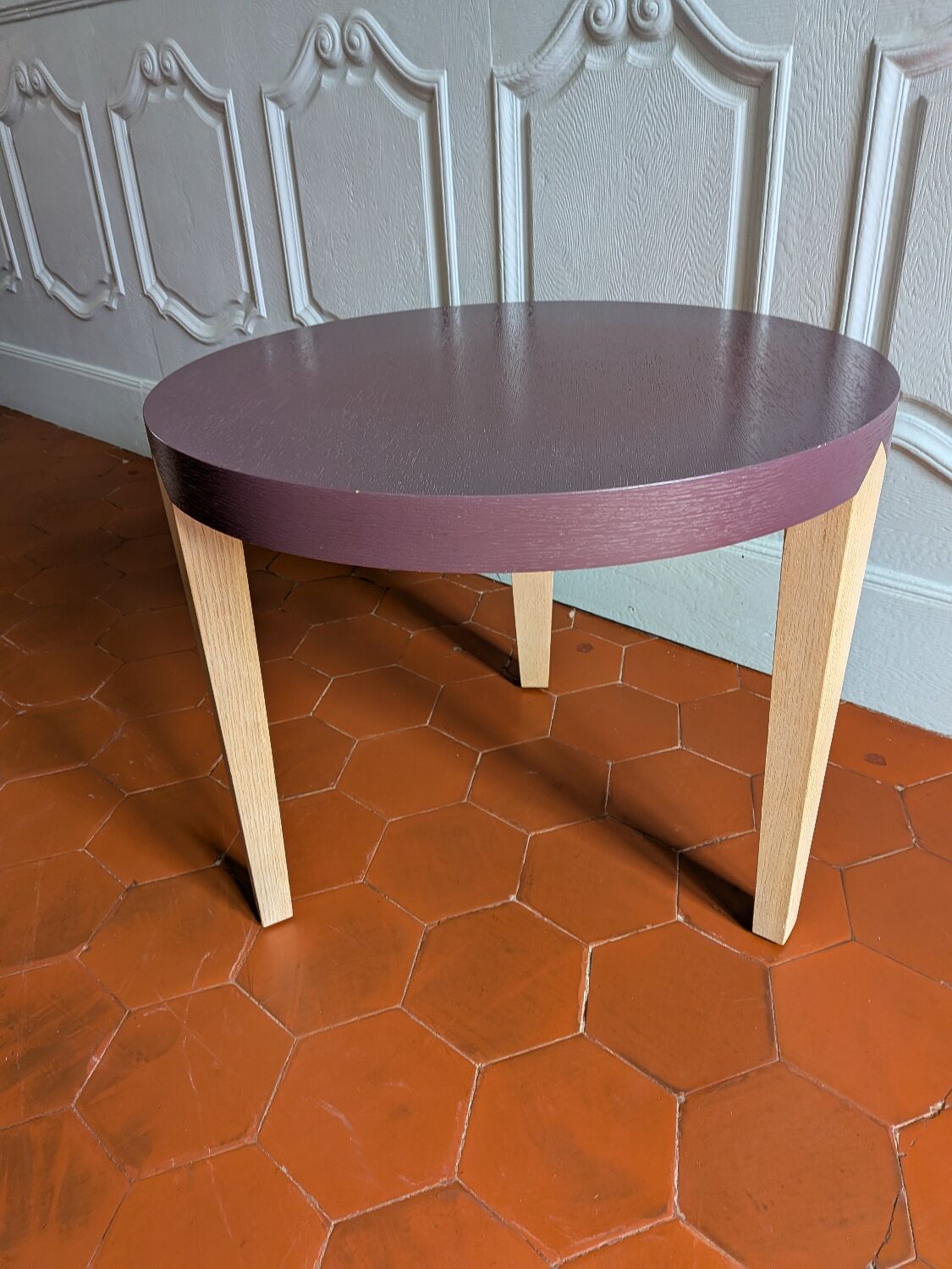 Table Massaï en chêne de Philippe Hurel