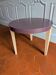 Massaï table in oak by Philippe Hurel