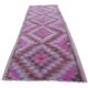 Vintage Turkish hallway rug 119x289 cm
