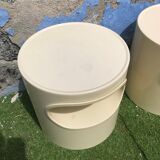 Pair of Giano Vano bedside tables by Emma Gismondi Schweinberger for Artemide