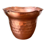 Cache-pot en cuivre Villedieu