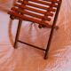 Old folding stool
