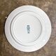 Large round dish St Amand in blue ironstone