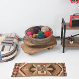 Tapis de porte vintage marron