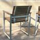 Paire de fauteuils esprit Karin Mobring Ikea