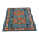 Spanish vintage wool rug with geometric patterns, 90 × 150 cm