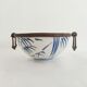 Asian bowl with metal frame imitating bamboo