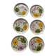 Assiettes fleurs selency x monoprix croisé laroche