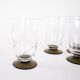 Set of four glasses, Danish design, 1970s, manufactured in Denmark