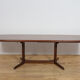 Table à manger extensible en palissandre de style mid-century moderne, Danemark, années 1960.