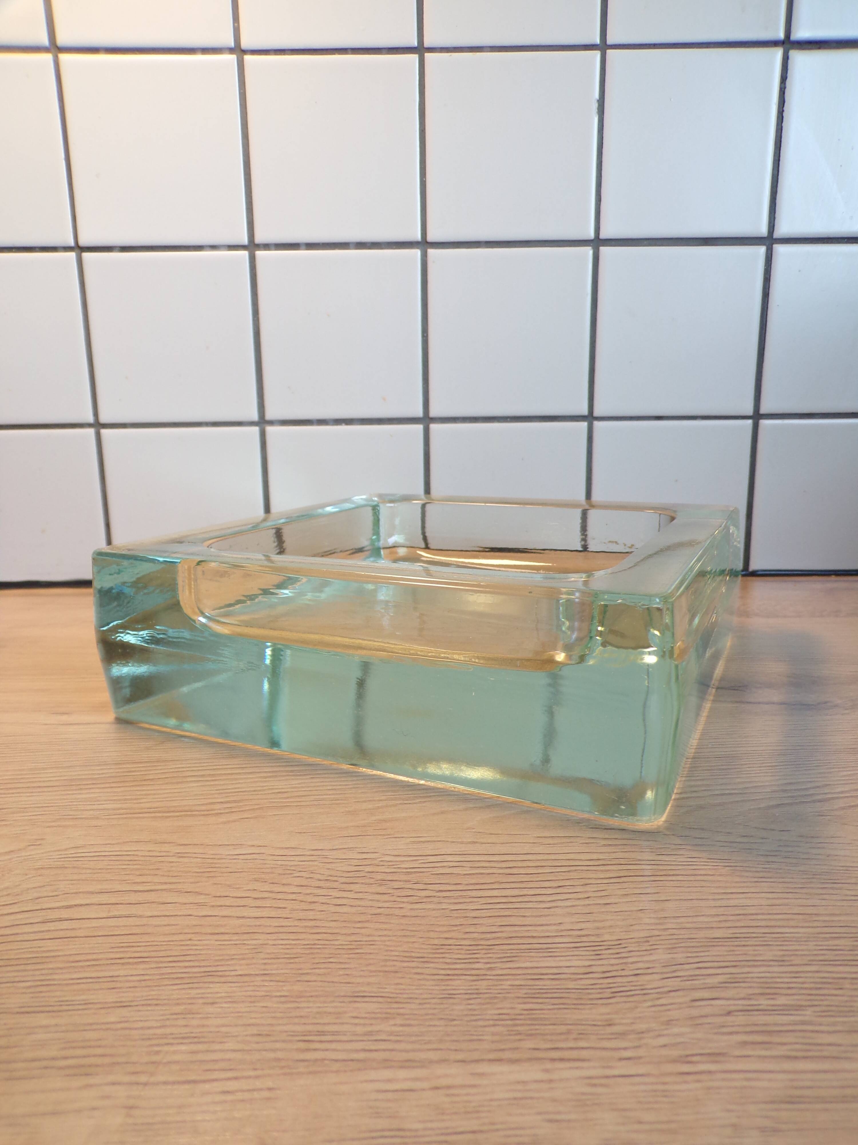 Empty pocket glass pad 20X20cm