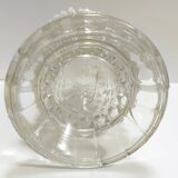 Transparent Rostrated Murano Glass Vase attr. to Ercole Barovier, Italy