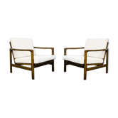Armchairs by Zenon Bączyk, 1960