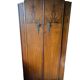 Art deco, English mahogany veneered wardrobe circa 1930