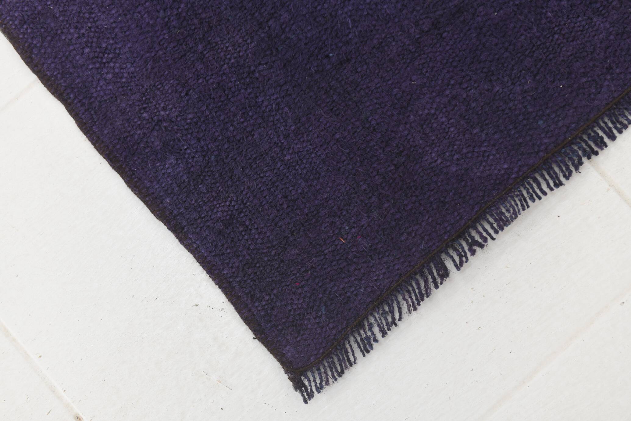 2x10 Purple Contemporary Vintage Runner Rug, 67x311Cm