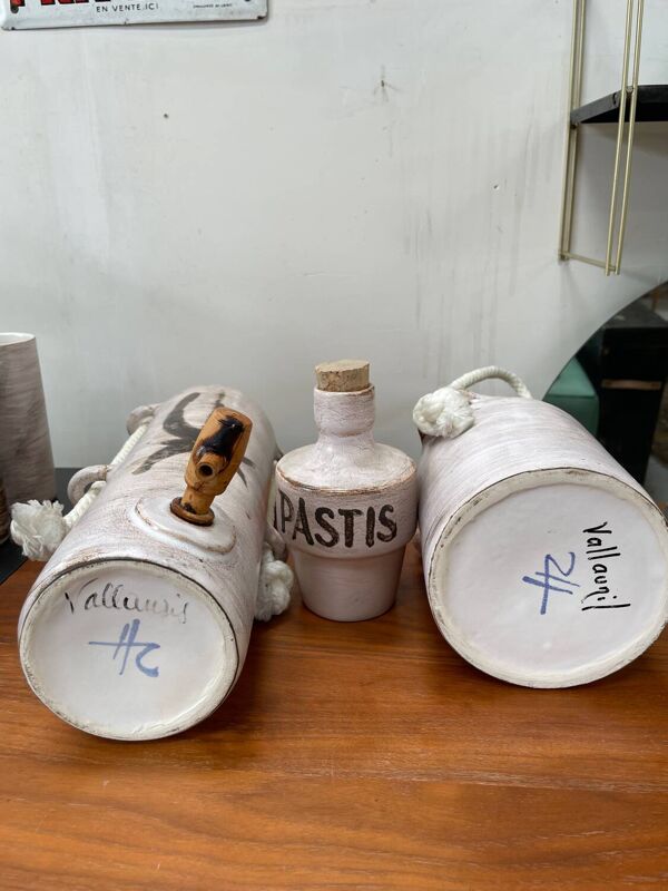 Service à pastis et orangeade Vallauris