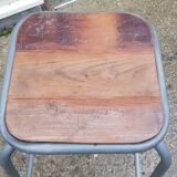 Bar stool - wood and metal workshop