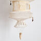 Vintage suspension hook and macramé