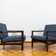 Mid Century Armchairs By Zenon Bączyk, 1960's, Set Of 2