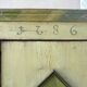 Armoire polychrome alsacienne 1800