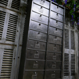 Furniture with 20 strafor industrial lockers