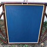 Grand miroir vintage en rotin