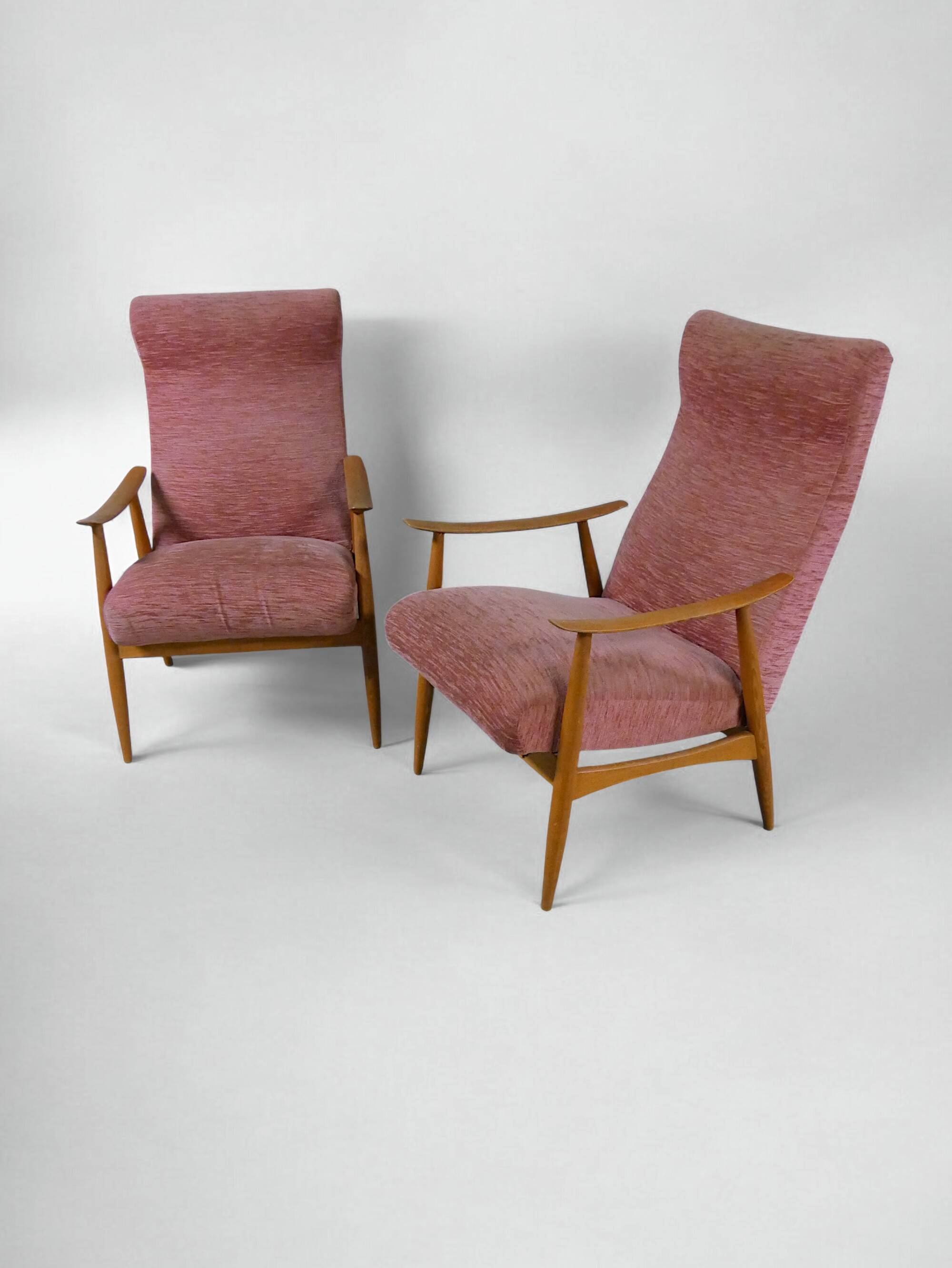 Sublime Paire de fauteuil en teck danois - Vintage circa 1960