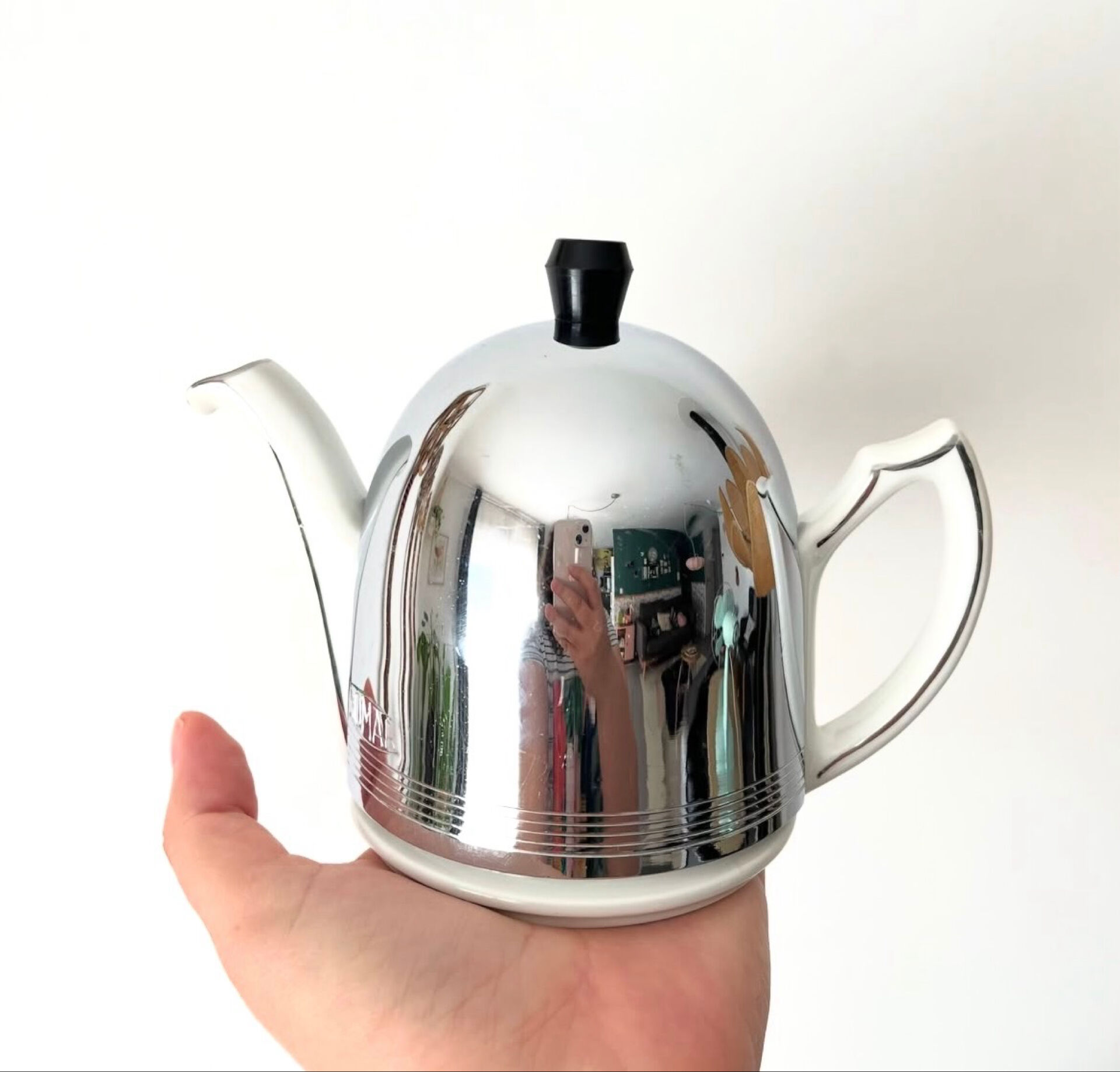 Vintage porcelain teapot