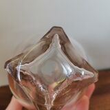 Vintage molded glass carafe bvb France vintage