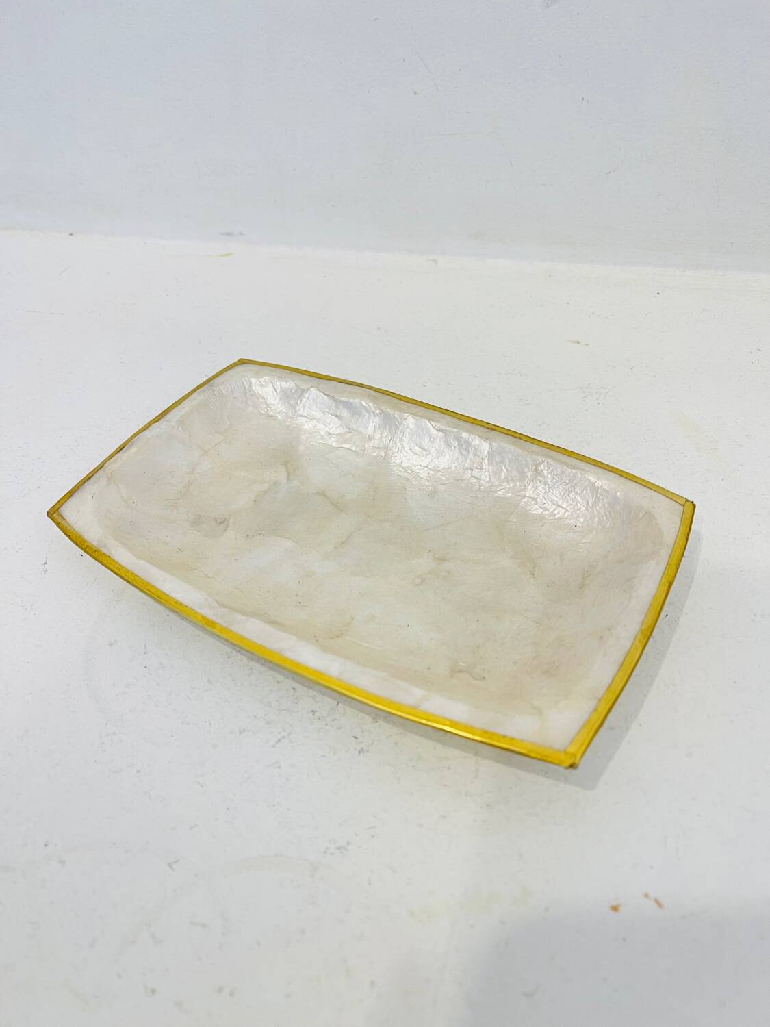 Vide-poche en nacre véritable – circa 1970