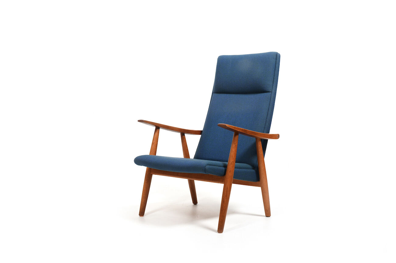Fauteuil GE-260 en chêne par Hans J. Wegner années 1950