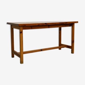 Solid pine table 1970s