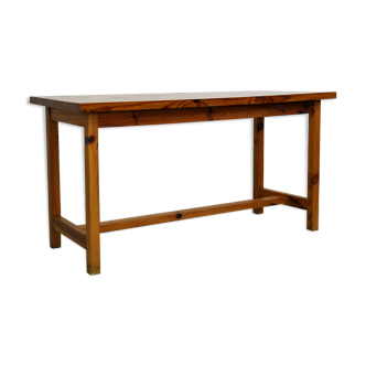 Solid pine table 1970s