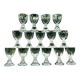 Verres Saint Louis Crystal modèle Cluny